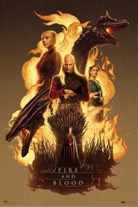 Grupo Erik Poster House of the Dragon Fire and Blood 61x91,5cm