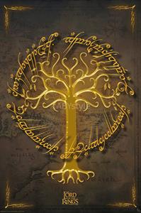 ABYstyle Poster Lord of the Rings White Tree 61x91,5cm