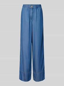 Marc O'Polo Wide leg broek in denimlook