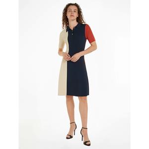 Tommy hilfiger Halflange polojurk, multicolor, korte mouwen