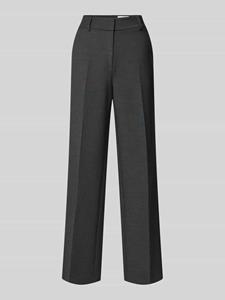 Selected Femme Wide leg stoffen broek met persplooien, model 'RITA'