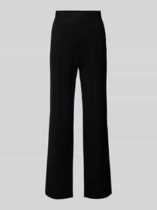 Christian Berg Woman Regular fit stoffen broek met vaste persplooien