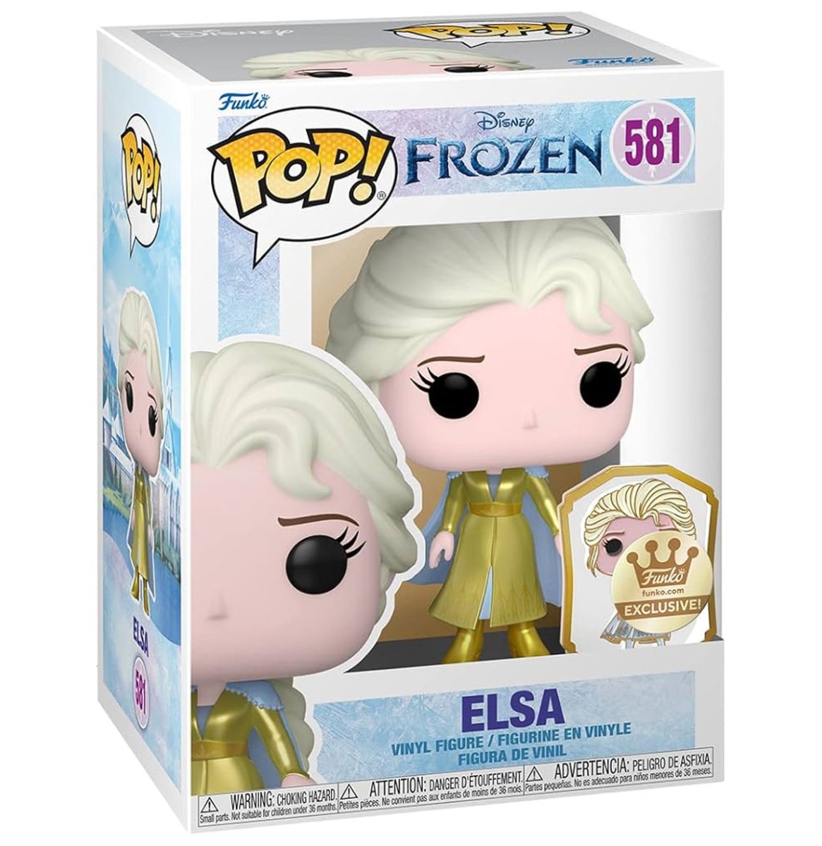 Fiftiesstore Funko Pop + Pin! Disney: Frozen - Elsa - Funko Store Exclusief