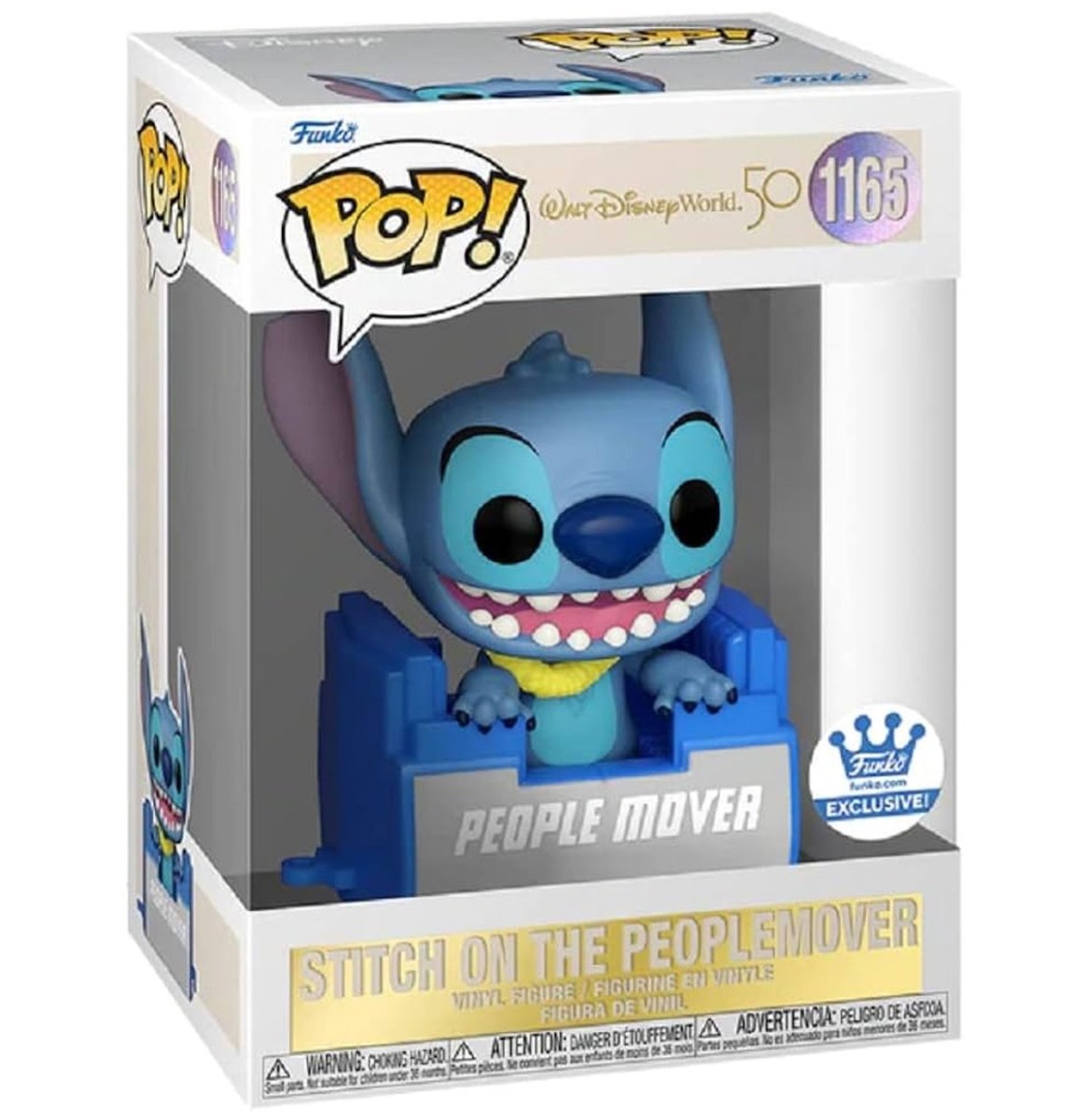 Fiftiesstore Funko Pop! Disney: Stitch - On The Peoplemover - Funko Exclusief