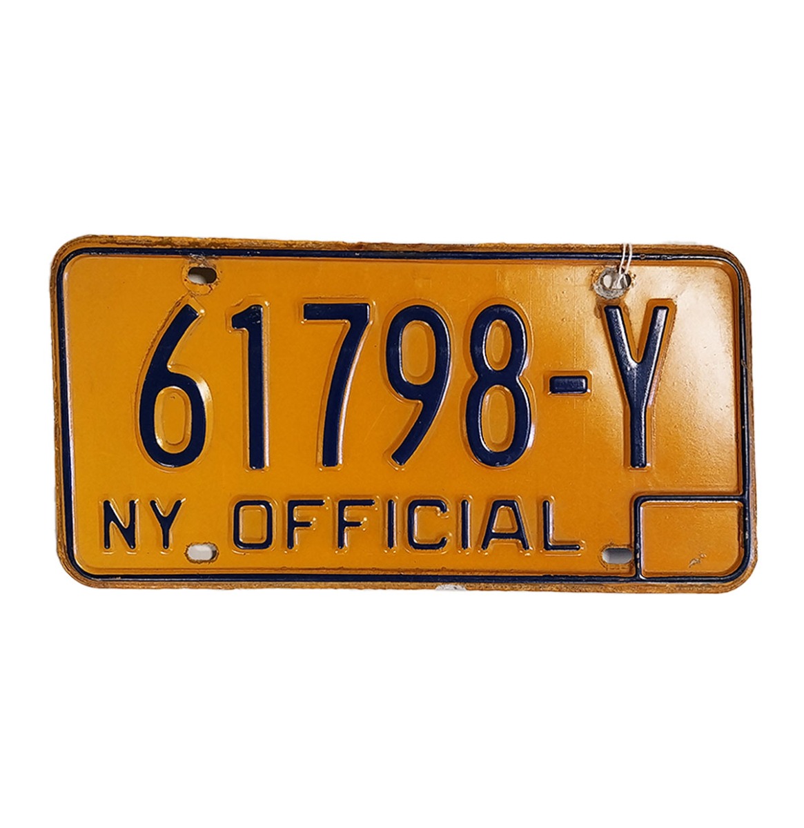 Fiftiesstore New York Official - Kentekenplaat - Origineel