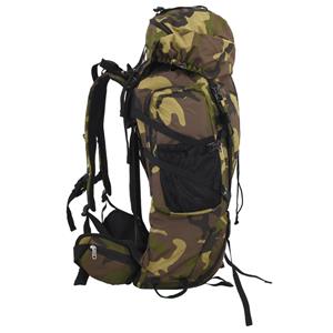 vidaXL Wandelrugzak 100 L camouflage oxford stof groen