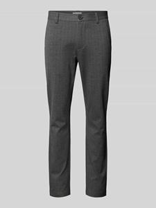 Only & Sons Slim fit broek met riemlussen, model 'MARK'