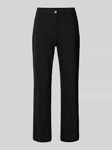 MAC Regular fit stoffen broek met ceintuurlussen, model 'AIDA KICK'