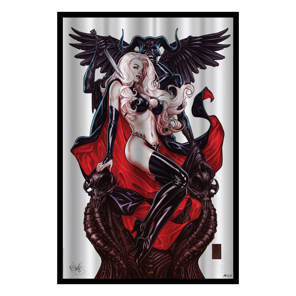 Sideshow Collectibles Lady Death Art Print Blasphemy Anthem 41 x 61 cm - unframed