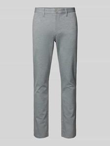 Only & Sons Tapered fit broek met knoop- en ritssluiting, model 'MARK'