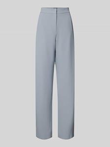 Emporio Armani Straight leg stoffen broek met geweven motief