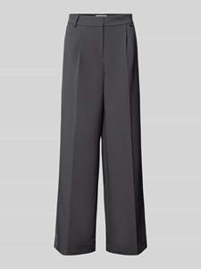 Alessa&Anna Winter X P&C* Wide leg stoffen broek met bandplooien - Alessa & Anna Winter X P&C