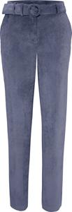 Your Look... for less! Dames Ribcordbroek duivenblauw Maat