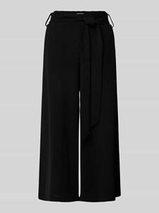 Vila High waist culotte met strikceintuur, model 'HELA'