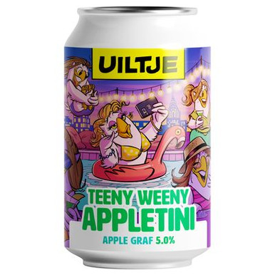 Uiltje Teeny Weeny Appletini blik 33cl