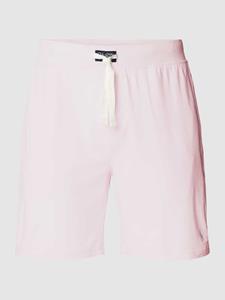 Polo Ralph Lauren Underwear Slim fit sweatshorts met logostitching, model 'SUMMER'