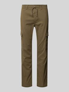 Pepe Jeans Slim fit cargobroek met tunnelkoord, model 'Gymdigo'