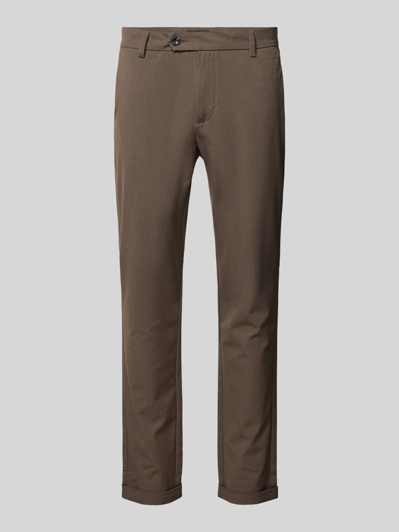 Jack & jones Slim fit stoffen broek met achterzakken, model 'MARCO CONNOR'