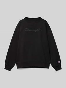 Champion Sweatshirt met labelstitching