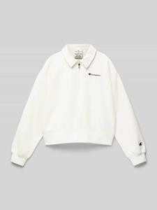 Champion Sweatshirt met logostitchings