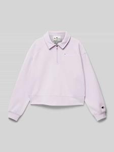 Champion Sweatshirt met logostitchings