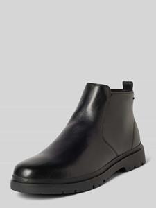 Geox Chelsea boots van leer met treklus, model 'SPHERICA'