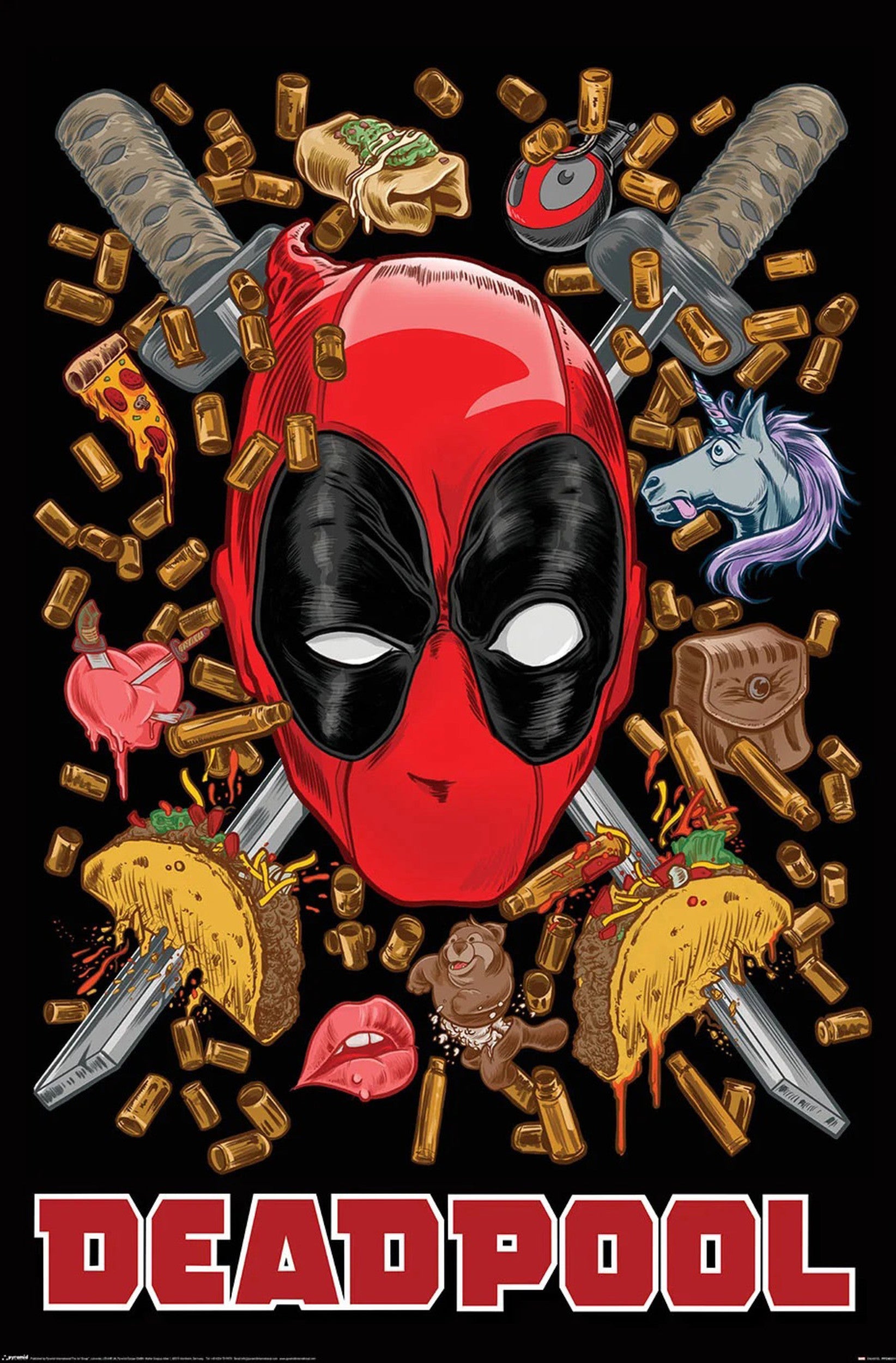 Pyramid Poster Deadpool Chimichanga 61x91,5cm