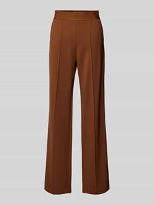 Christian Berg Woman Regular fit stoffen broek met vaste persplooien