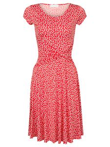 Fashionize Jurk Dots Rood