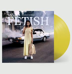 Fiftiesstore Single: Selena Gomez & Gucci Mane - Fetish (Geel Vinyl)