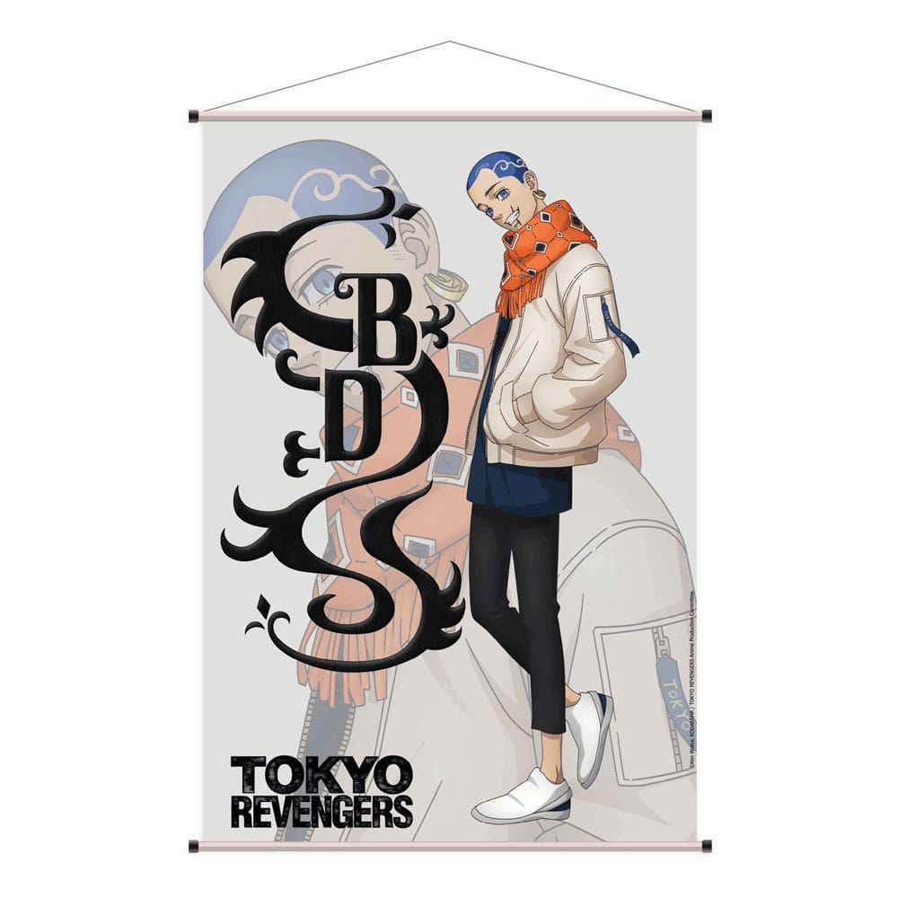 Sakami Merchandise Tokyo Revengers Wallscroll Hakkai 60 x 90 cm