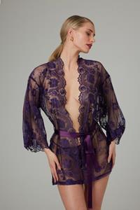 Christine Kanten Kimono Graceful - Paars