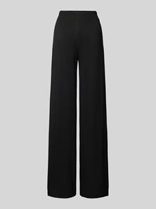 Drykorn Wide leg stoffen broek met ritssluiting opzij, model 'BEFORE'