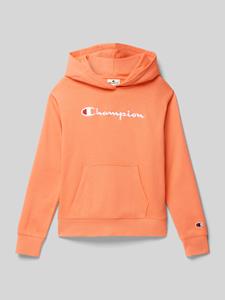 Champion Hoodie met labelstitching