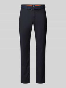 MCNEAL Slim fit broek met riem