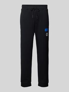 Hugo Blue Sweatpants met elastische band, model ‘	Nimaytro’