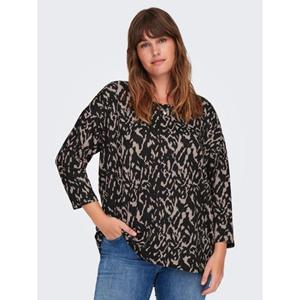 ONLY CARMAKOMA Shirt met 3/4-mouwen CARALBA 3/4 TOP NOOS