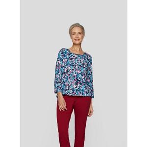 Rabe Shirt met 3/4 mouwen met bloemenprint