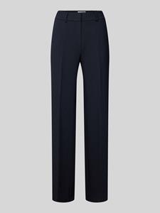 Selected Femme Wide leg stoffen broek met riemlussen, model 'RITA'