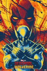 Grupo Erik Poster Marvel Deadpool and Woverine 3 61x91,5cm