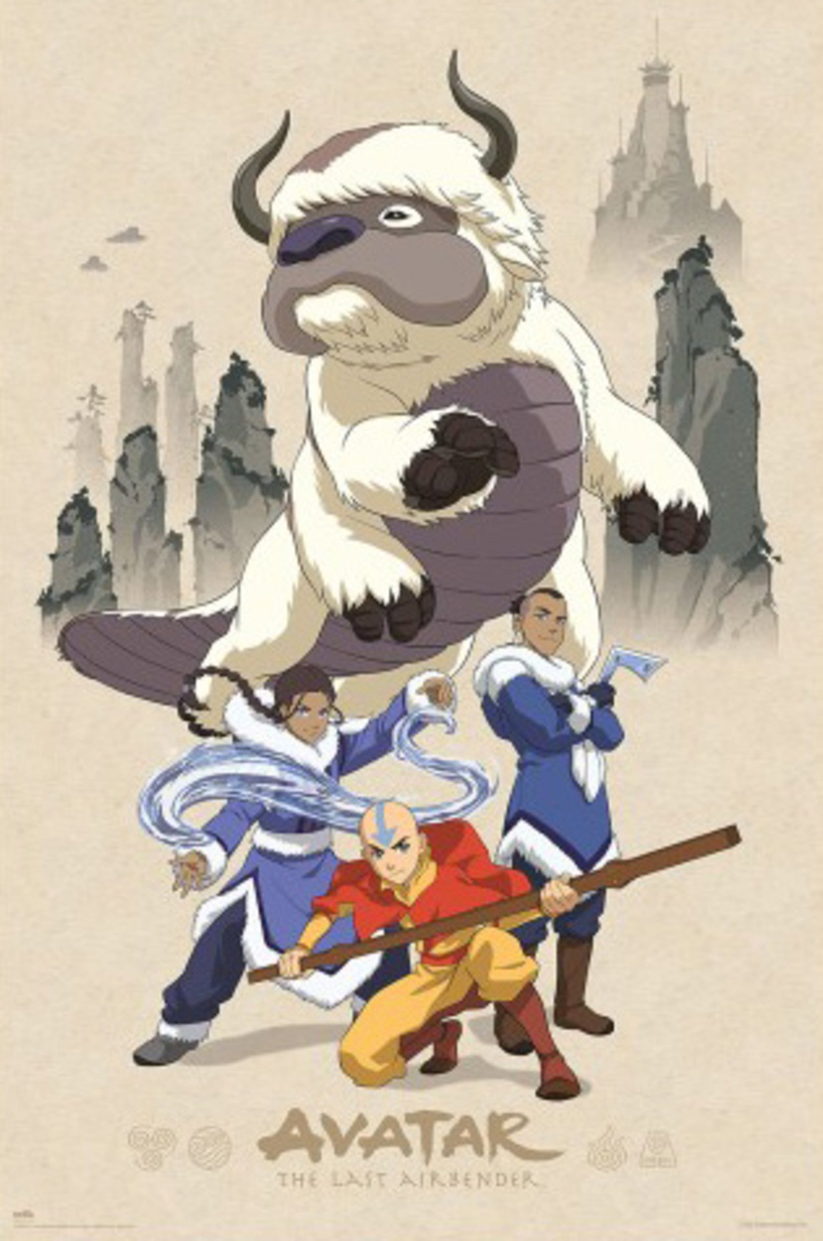 Grupo Erik Poster Avatar The Last Airbender 61x91,5cm