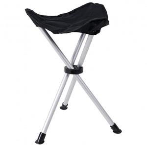 Basic Nature  Dreibeinhocker Travelchair Sandwich - Campingstoel, grijs/zwart