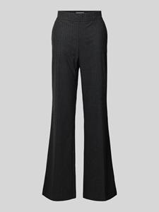 Christian Berg Woman Wide leg stoffen broek met persplooien