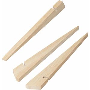 ProPlus Tentharing - 4x - hout - 30 cm - tentpennen/zandharing -