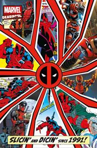 Grupo Erik Poster Marvel Deadpool Comic 30 Years 61x91,5cm