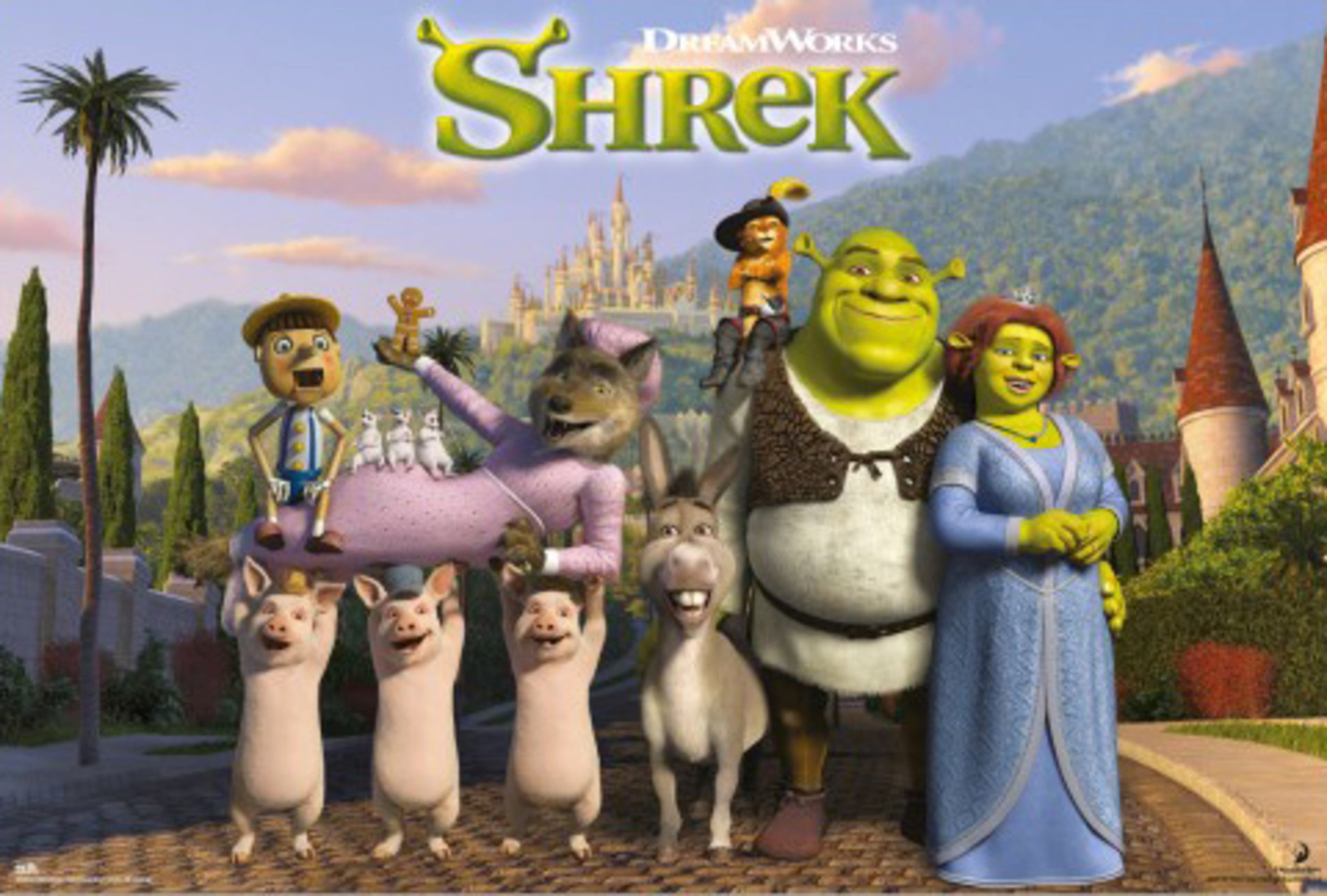 Grupo Erik Poster Dreamworks Shrek 91,5x61cm