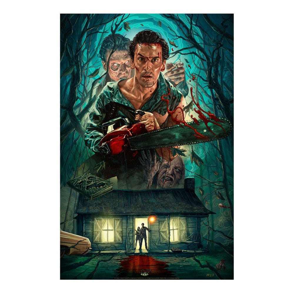 Sideshow Collectibles Evil Dead 2: Dead by Dawn Art Print Ash Williams 46 x 61 cm - unframed