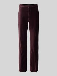 Lauren Ralph Lauren Regular fit stoffen broek met haakjes- en ritssluiting