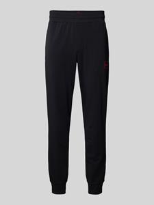 HUGO Slim fit sweatpants met labelpatch, model 'Laze'