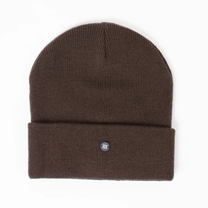 Tresanti Sven | fine knitted beanie with rubber logo iii |